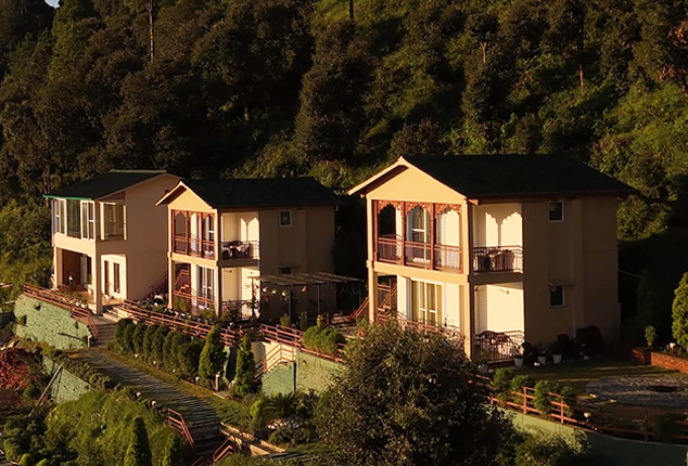 Beautiful hillside accommodation